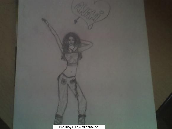 Anahi la mejor - am facut desenul asta dupa o poza a ei =D =D se - Aici va puteti posta creatii proprii